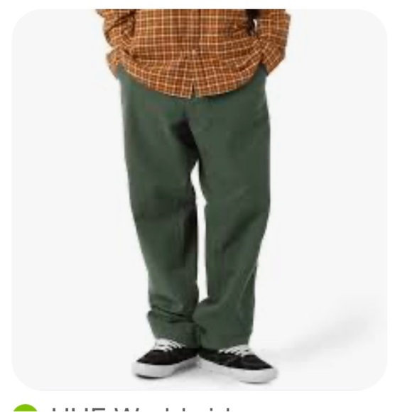 Huf wide leg pants - Picture 1 of 8
